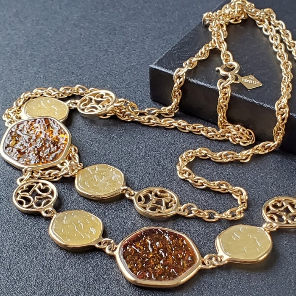 Vintage Glass Necklace Sarah Coventry